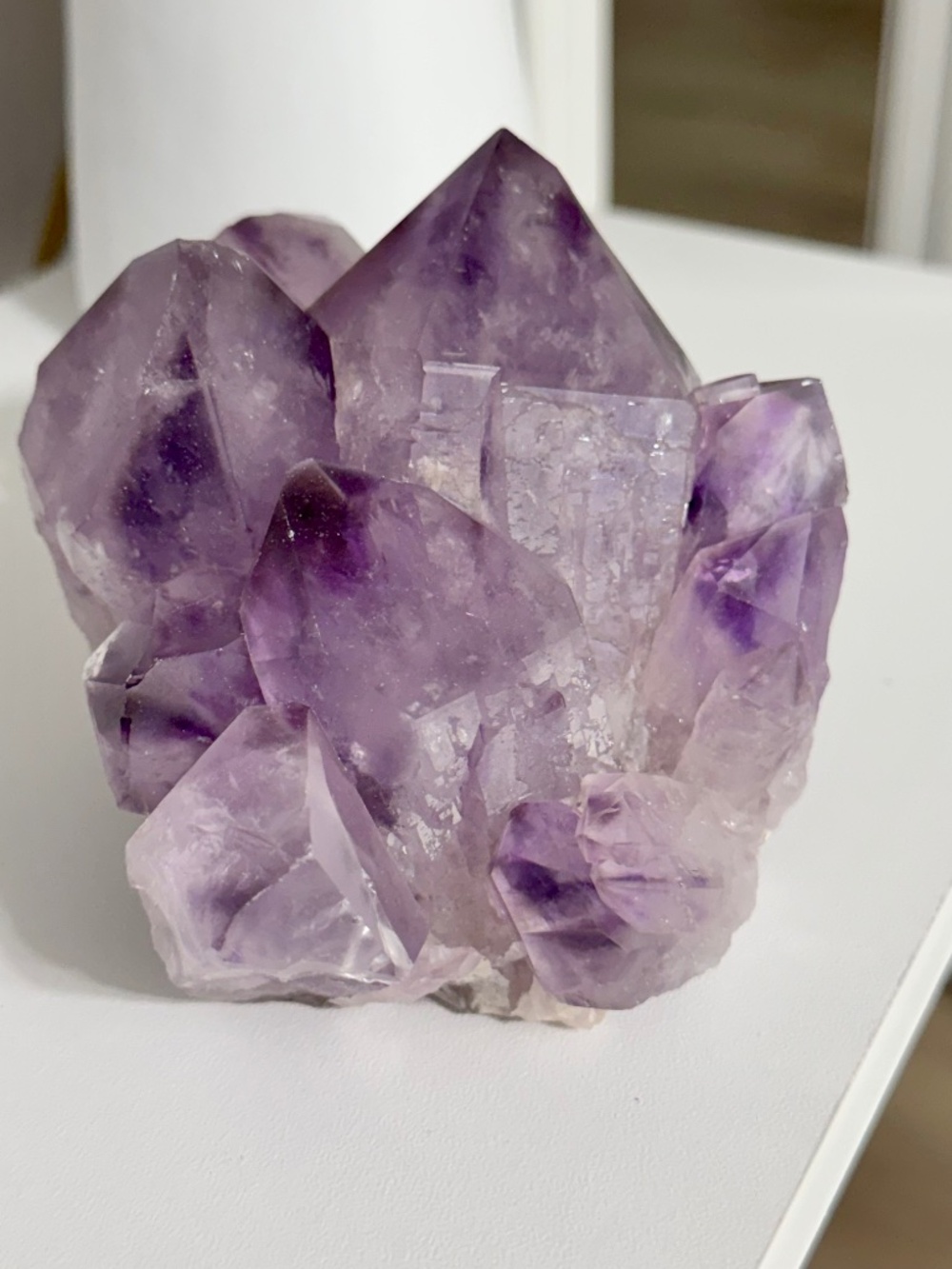❤️ BEAUTIFUL CONGO AMETHYST Cluster Geode Crystal